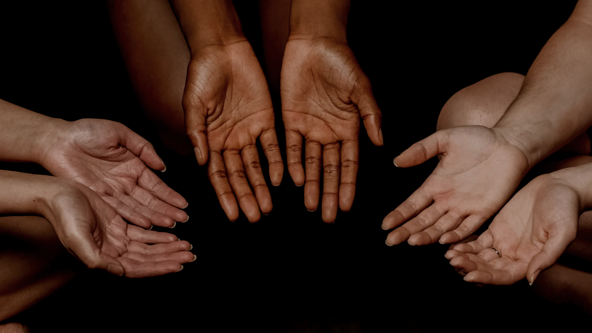 Children volunteering with cans